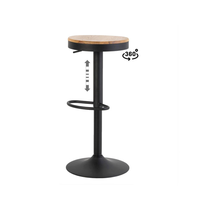 Taburete Bajo Barret Negro | imagen de ambiente | Somcasa Vlc | 00SL105501 | imagen 6