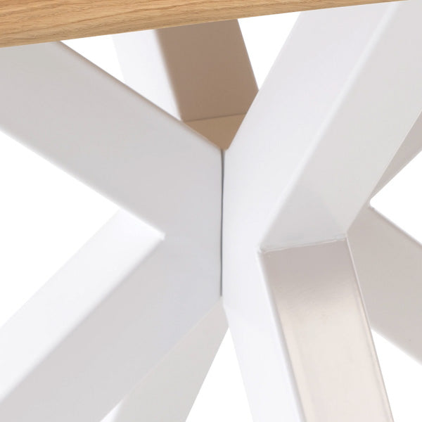 Mesa de Comedor Grace Roble y Metal | detalle de diseño | Somcasa Vlc | 00MS207417 | imagen 3