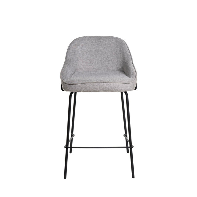Taburete Bajo Arny Gris claro | detalle de diseño | Somcasa Vlc | 00SL114621 | imagen 3