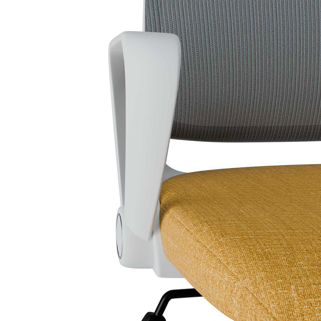 Silla Oficina Siracusa Amarillo | detalle de acabado | Somcasa Vlc | 00OF100827 | imagen 5