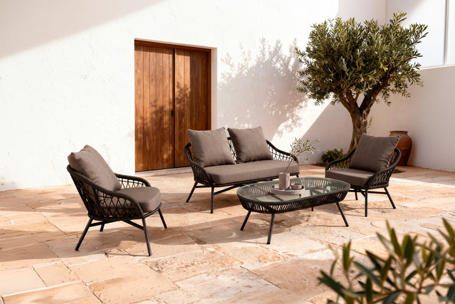 Set Salonica Sofá, Sillones y Mesa de centro Gris de Somcasa Vlc - imagen 10