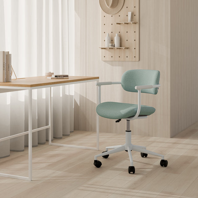 Silla Oficina Oxford Verde | vista lateral | Somcasa Vlc | 00OF100128 | imagen 4