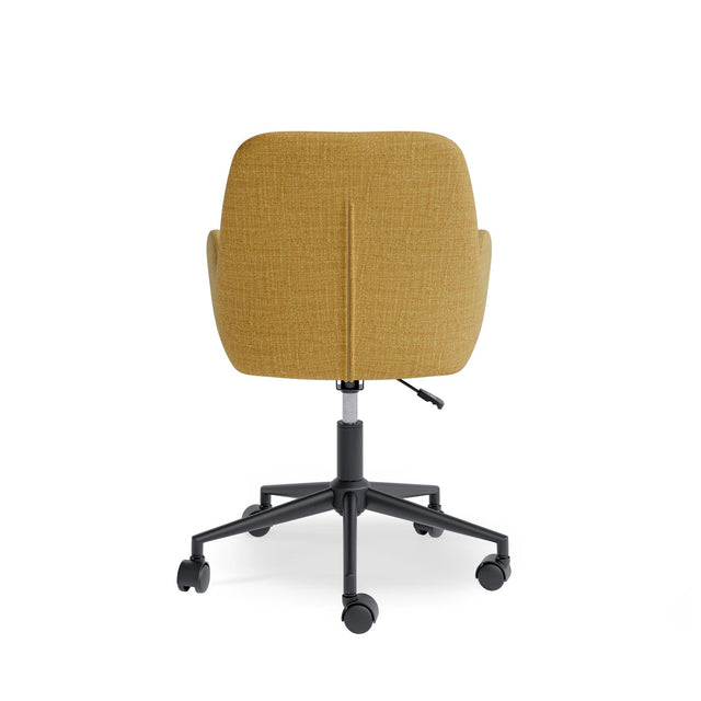 Silla Oficina Irvine Amarillo | vista lateral | Somcasa Vlc | 00OF100327 | imagen 4
