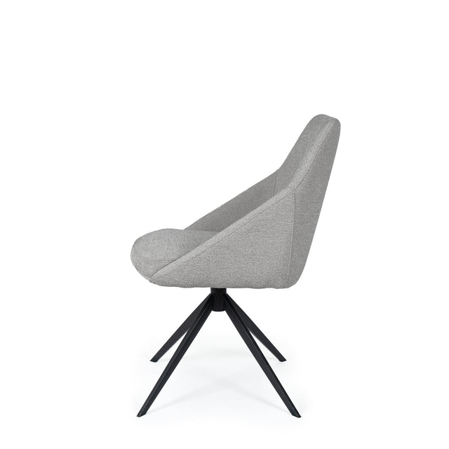 Silla Akira Negra Gris con Patas negras | vista secundaria | Somcasa Vlc | 00SL126721 | imagen 2