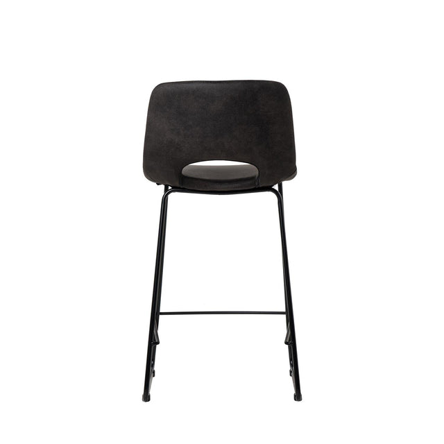 Taburete Bajo Alfie Gris | vista lateral | Somcasa Vlc | 00SL114422 | imagen 4
