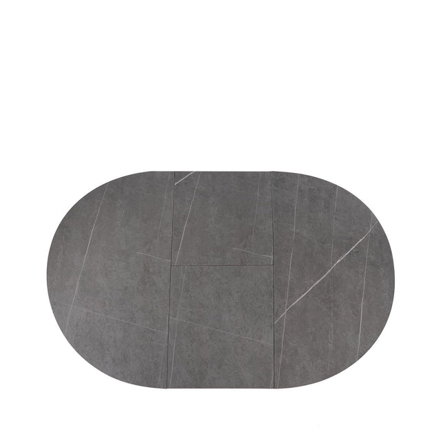 Mesa Zuri 130 cm Redonda Gris/Negro de Somcasa Vlc - imagen 5
