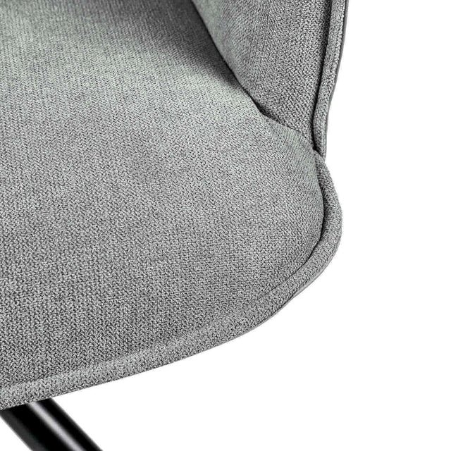 Silla Carlyn Gris claro | detalle de acabado | Somcasa Vlc | 00SL108921 | imagen 5