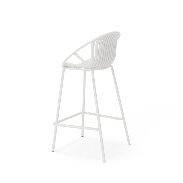 Taburete Bajo Tristan Blanco | detalle de diseño | Somcasa Vlc | 00SL124602 | imagen 3