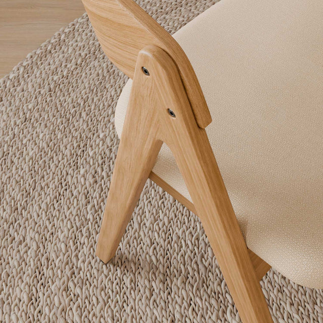 Silla Rina Beige con Patas de madera | composición decorativa | Somcasa Vlc | 00SL102525 | imagen 8
