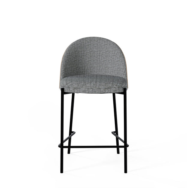 Taburete Bajo Aidan Gris | detalle de diseño | Somcasa Vlc | 00SL119421 | imagen 3