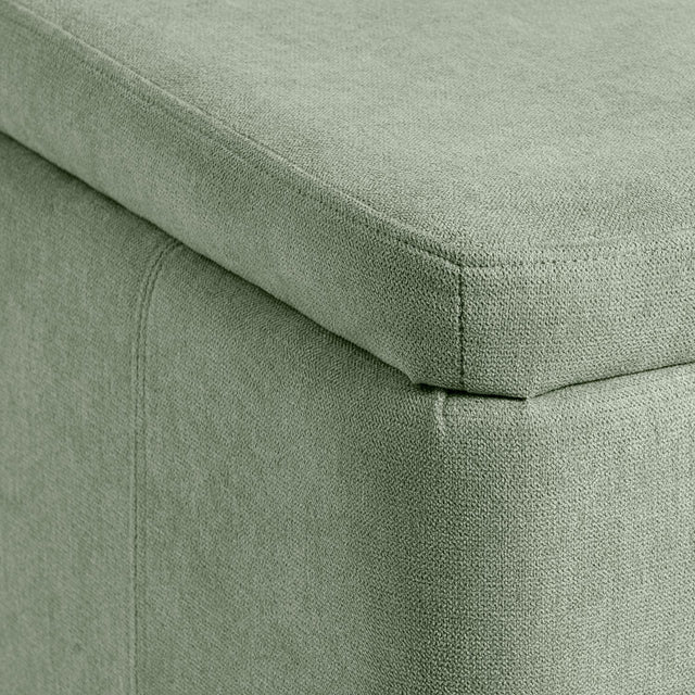Puff Banqueta Viena Verde | vista lateral | Somcasa Vlc | 00SF303728 | imagen 4