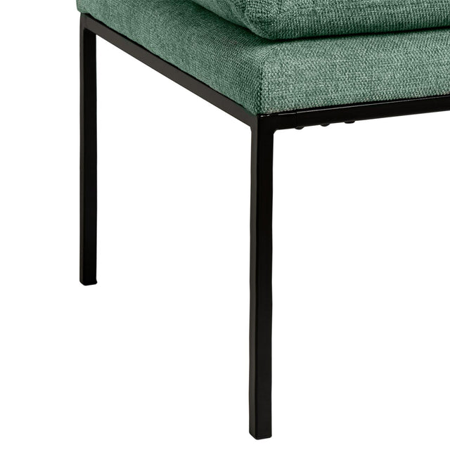Puff Banqueta Turin Verde | vista lateral | Somcasa Vlc | 00SF303428 | imagen 4