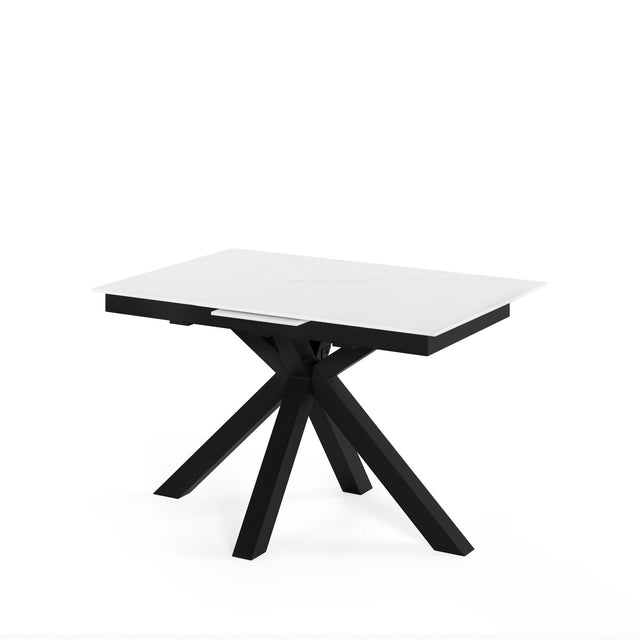 Mesa Lori 160 cm Extensible Creta/Negro de Somcasa Vlc - imagen 9
