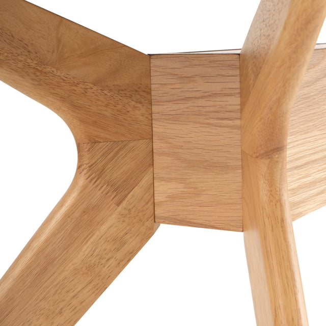 Mesa de Comedor Helga Fija Roble y MDF | detalle de acabado | Somcasa Vlc | 00MS201233 | imagen 5