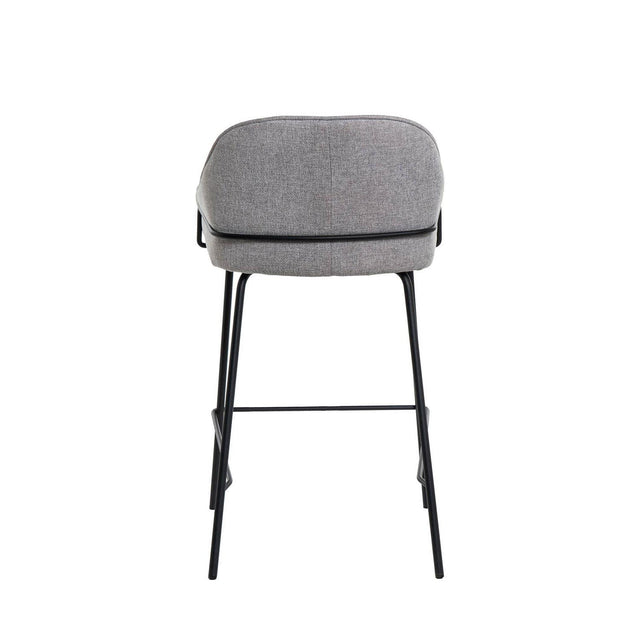 Taburete Bajo Arny Gris claro | vista lateral | Somcasa Vlc | 00SL114621 | imagen 4