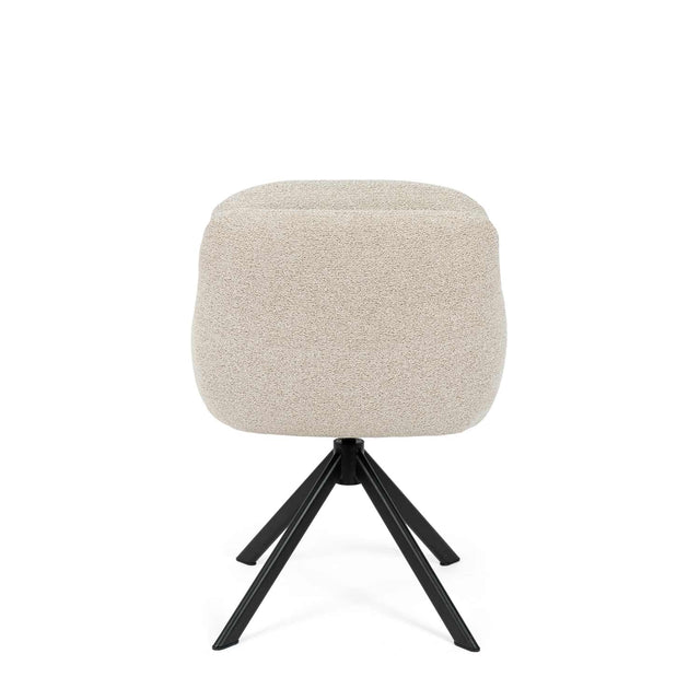 Silla Silvi Negra Beige con Patas negras | imagen de ambiente | Somcasa Vlc | 00SL125225 | imagen 6