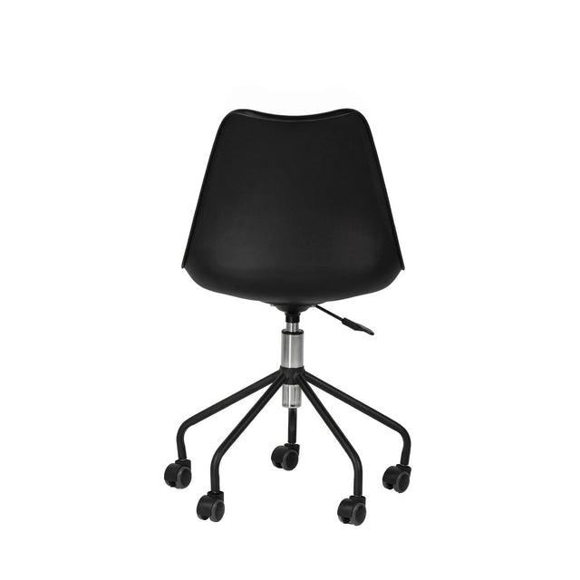 Silla Oficina Yale Negro | vista lateral | Somcasa Vlc | 00OF100401 | imagen 4