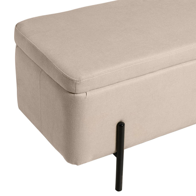 Puff Banqueta Viena Beige | detalle de diseño | Somcasa Vlc | 00SF303725 | imagen 3