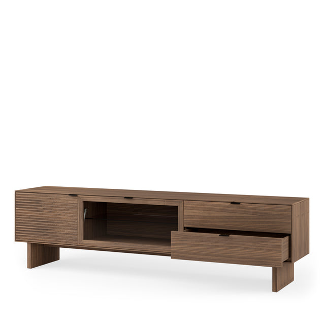 Mueble TV Ptas Cajonestulsa Nogal | detalle de materiales | Somcasa Vlc | 00MB382533 | imagen 7