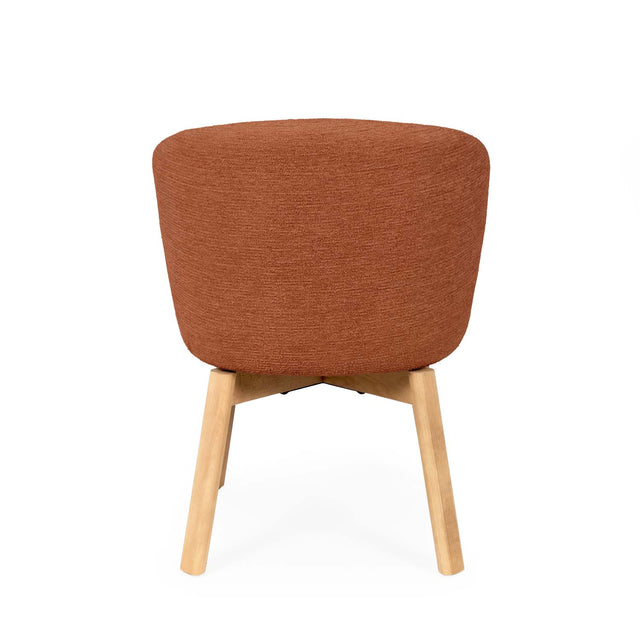 Silla Virginia Terracota Terracota | vista lateral | Somcasa Vlc | 00SL123834 | imagen 4