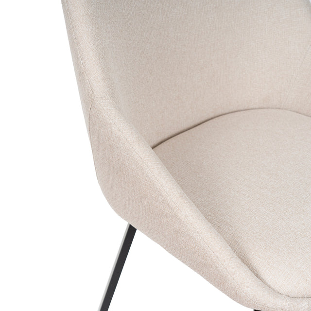 Silla Amelie Beige | detalle de acabado | Somcasa Vlc | 00SL109225 | imagen 5