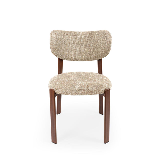 Silla Rumi Taupe Nogal | detalle de diseño | Somcasa Vlc | 00SL125730 | imagen 3