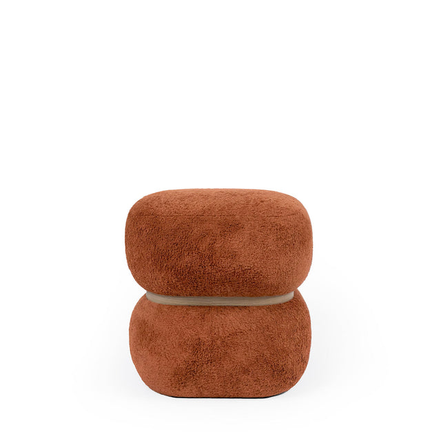 Puff George Terracota Terracota | vista lateral | Somcasa Vlc | 00PF204234 | imagen 4