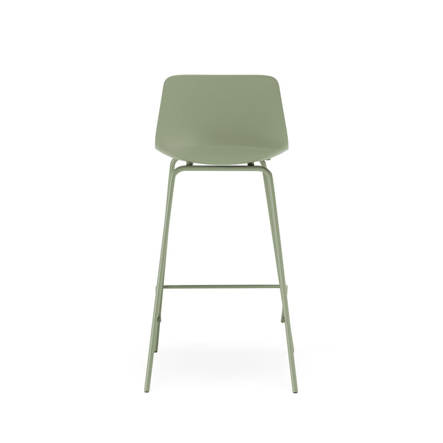 Taburete Bajo Elton Verde | vista lateral | Somcasa Vlc | 00SL126828 | imagen 4