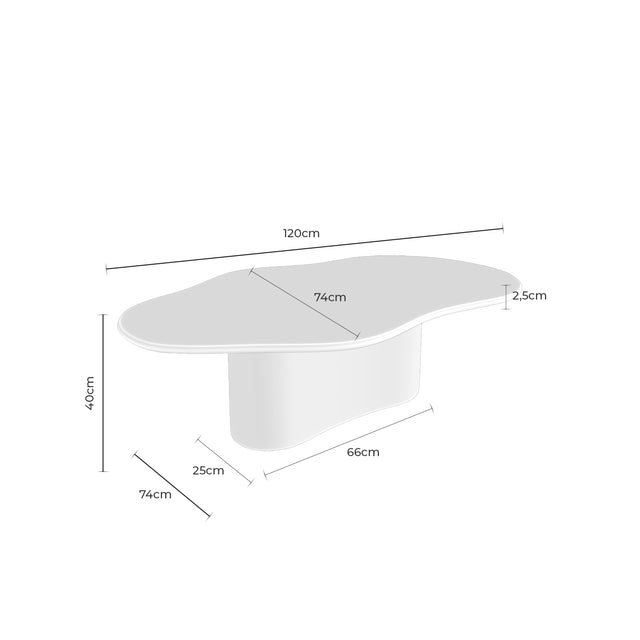 Mesa de centro Mukul 120 cm de Somcasa Vlc - imagen 7