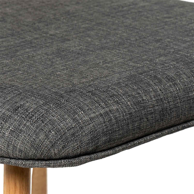 Silla Anais Dark Gris con Patas de madera | imagen de ambiente | Somcasa Vlc | 00SL102022 | imagen 6