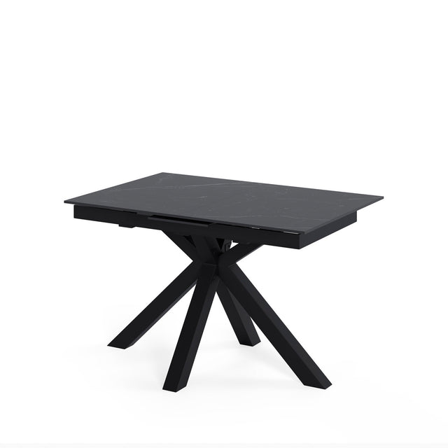 Mesa Lori 160 cm Extensible Sahara/Negro de Somcasa Vlc - imagen 9
