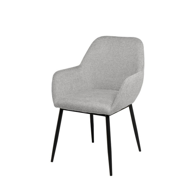 Silla Isabella Negra Gris claro con Patas negras | composición decorativa | Somcasa Vlc | 00SL113121 | imagen 8