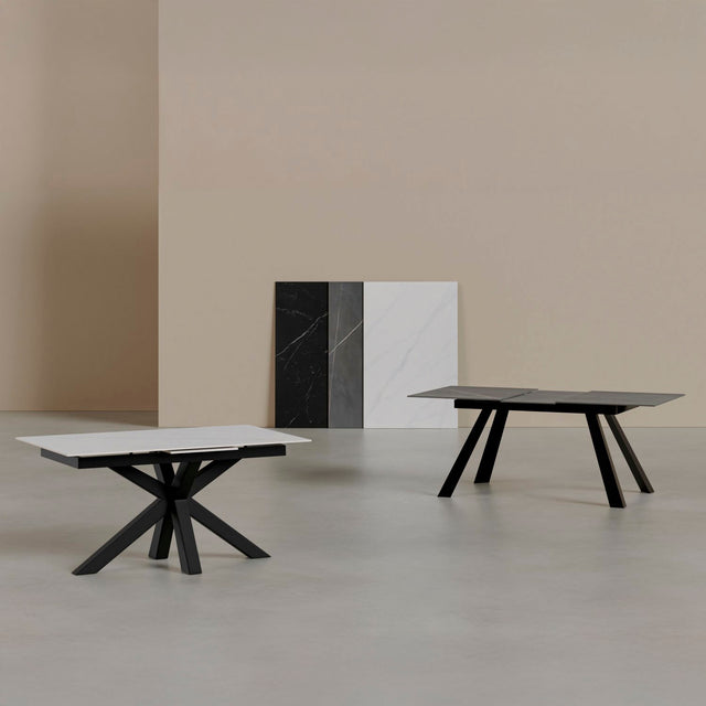 Mesa Judy 140 cm Extensible Creta/Negro de Somcasa Vlc - imagen 6