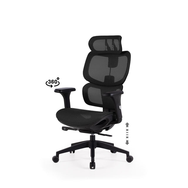 Silla Oficina Toronto Negro | imagen de ambiente | Somcasa Vlc | 00OF101401 | imagen 6