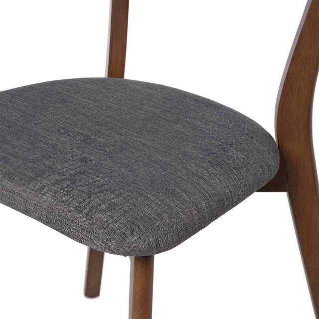 Silla Keira Dark Gris | detalle de acabado | Somcasa Vlc | 00SL115122 | imagen 5