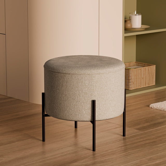 Puff Herman Beige | vista lateral | Somcasa Vlc | 00PF200825 | imagen 4
