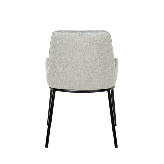 Silla Larisa Gris claro | vista lateral | Somcasa Vlc | 00SL117221 | imagen 4