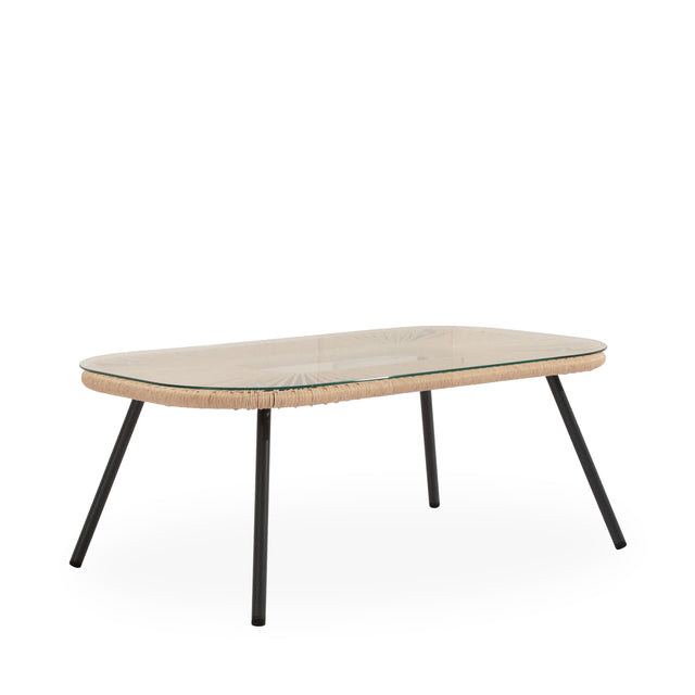 Set Perugia Sofá, Sillones y Mesa de centro Negro de Somcasa Vlc - imagen 4