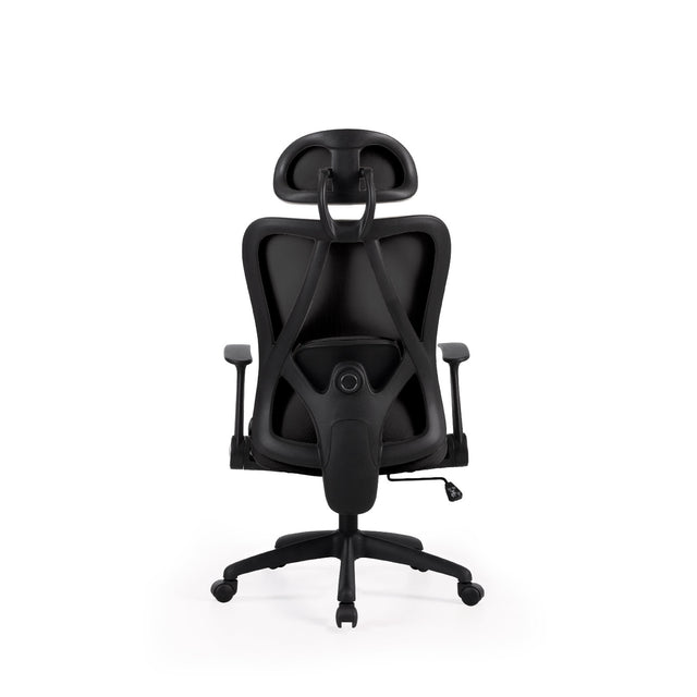 Silla Oficina Montreal Negro | vista lateral | Somcasa Vlc | 00OF101601 | imagen 4