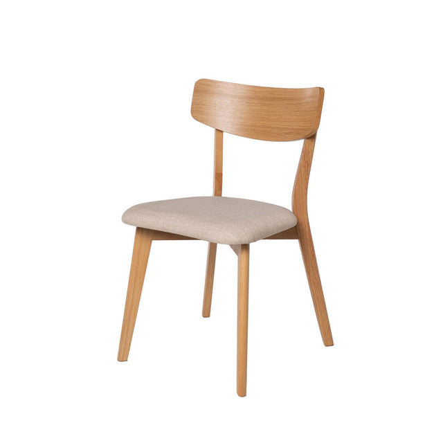 Silla Keira Beige con Patas de madera | vista de producto | Somcasa Vlc | 00SL115225 | imagen 9