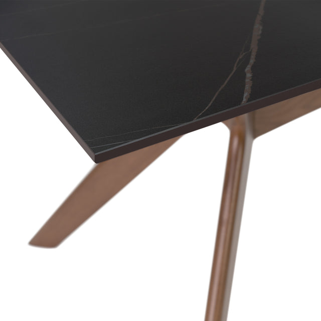 Mesa Eloise 140 cm Fija Sahara/Nogal de Somcasa Vlc - imagen 2