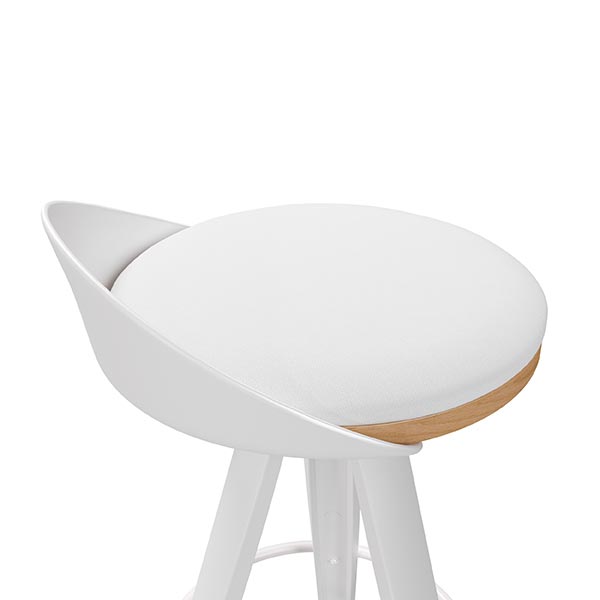 Taburete Bajo Duke Blanco | imagen de ambiente | Somcasa Vlc | 00SL119902 | imagen 6