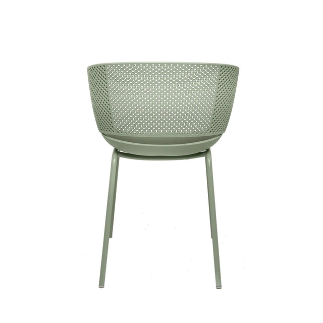 Silla Noelle Verde | vista lateral | Somcasa Vlc | 00SL115028 | imagen 4