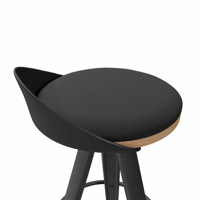 Taburete Bajo Duke Negro | imagen de ambiente | Somcasa Vlc | 00SL119901 | imagen 6