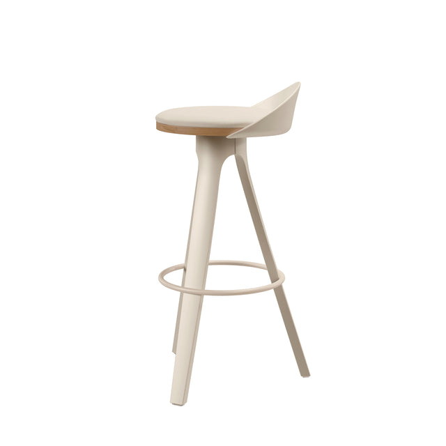 Taburete Alto Duke Beige | vista lateral | Somcasa Vlc | 00SL119925 | imagen 4