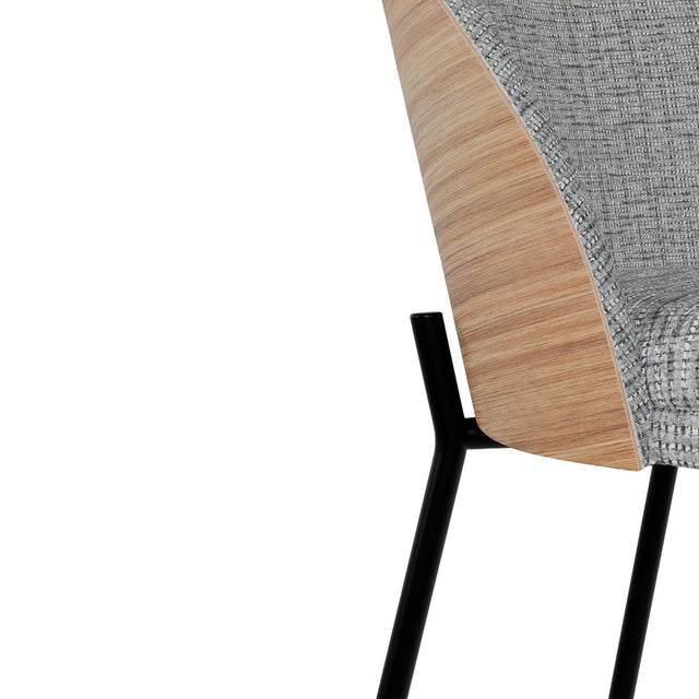 Taburete Bajo Aidan Gris | detalle de acabado | Somcasa Vlc | 00SL119421 | imagen 5