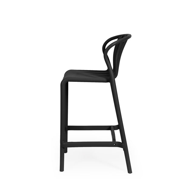 Taburete Bajo Bastian Negro | detalle de diseño | Somcasa Vlc | 00SL124801 | imagen 3