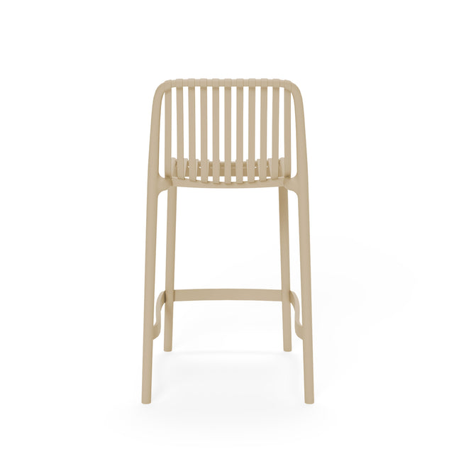Taburete Bajo Walter Beige | vista lateral | Somcasa Vlc | 00SL124925 | imagen 4