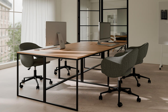 Silla Oficina Tallin Gris | detalle de materiales | Somcasa Vlc | 00OF101822 | imagen 7