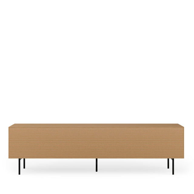 Mueble TV Ptas Cajonestulsa Roble 200 cm | detalle de acabado | Somcasa Vlc | 00MB362507 | imagen 5